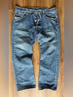 Vintage Levis 501xx Jeans Mens 38x28 Button Fly